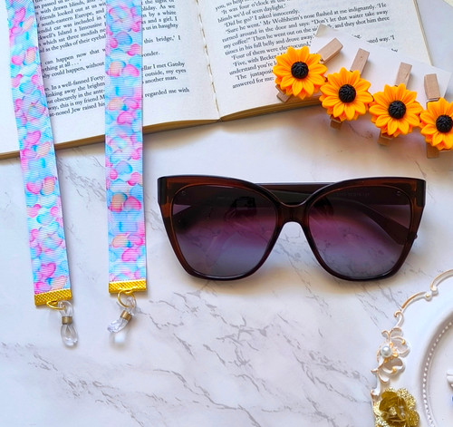 بند عینک شیک و فانتزی و خاص زنانه و دخترانه مناسب هدیه دادن