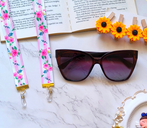 بند عینک شیک و فانتزی و خاص زنانه و دخترانه مناسب هدیه دادن