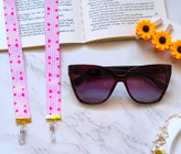 بند عینک شیک و فانتزی و خاص زنانه و دخترانه مناسب هدیه دادن.