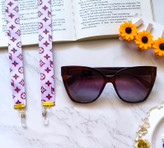 بند عینک شیک و فانتزی و خاص زنانه و دخترانه مناسب هدیه دادن.