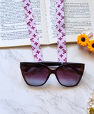 بند عینک شیک و فانتزی و خاص زنانه و دخترانه مناسب هدیه دادن