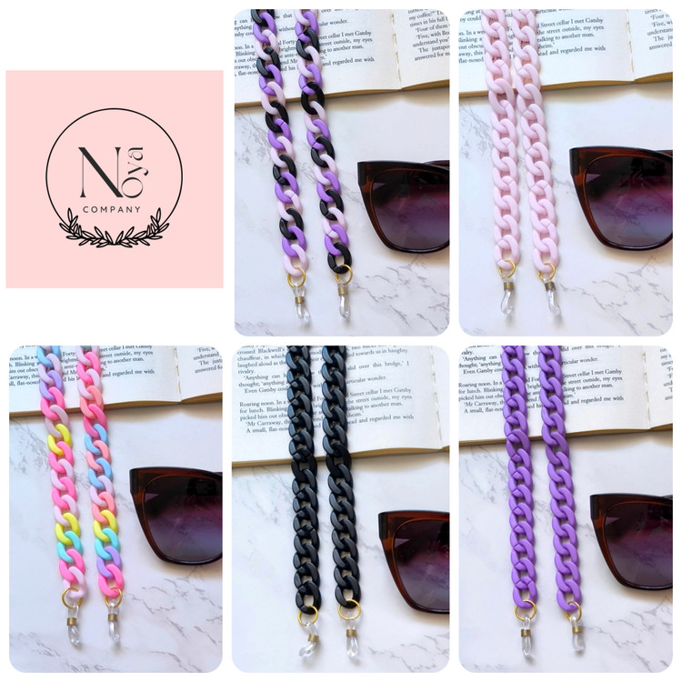 فروش عمده بند عینک شیک و فانتزی و خاص زنانه و دخترانه ارزان