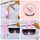 ست فانتزی بند عینک و جاسوییچی و جاکلیدی زنانه و دخترانه مناسب هدیه دادن.