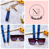 ست فانتزی بند عینک و جاسوییچی و جاکلیدی زنانه و دخترانه مناسب هدیه دادن.