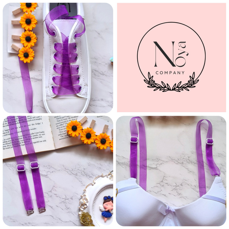 ست فانتزی بند کفش و بند سوتین زنانه و دخترانه مناسب هدیه دادن