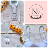 ست فانتزی بند کفش و بند سوتین زنانه و دخترانه مناسب هدیه دادن .