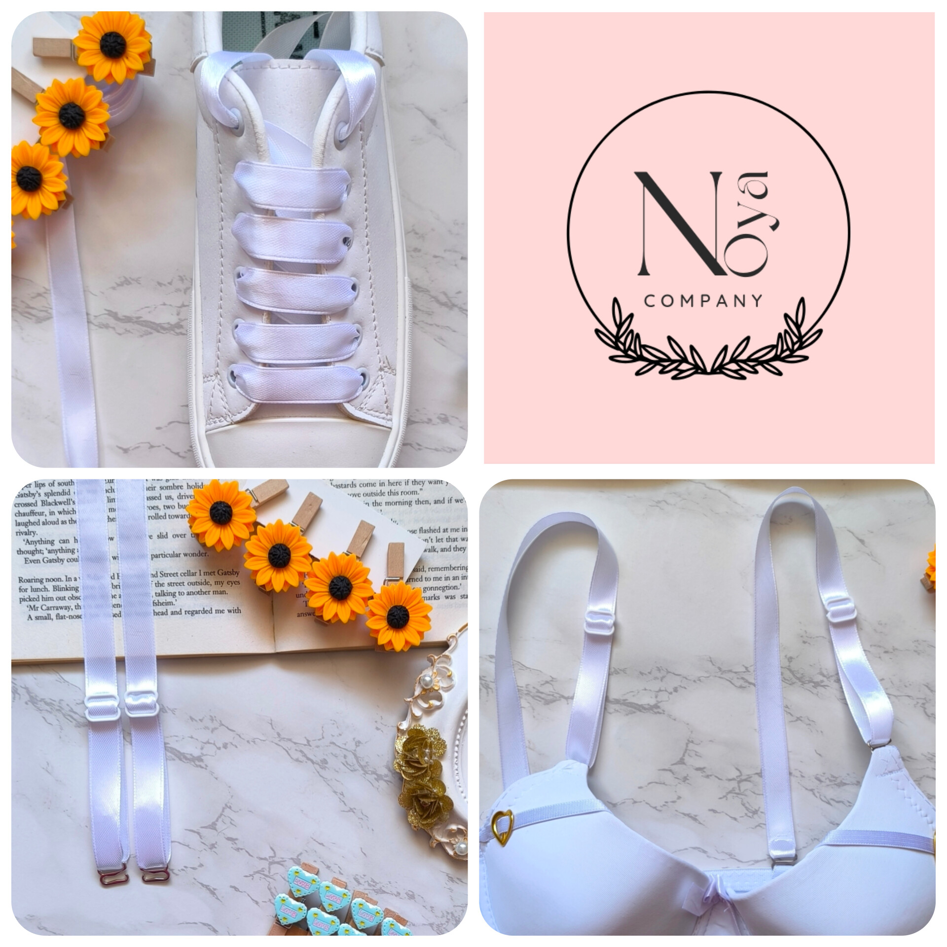 ست فانتزی بند کفش و بند سوتین زنانه و دخترانه مناسب هدیه دادن ...