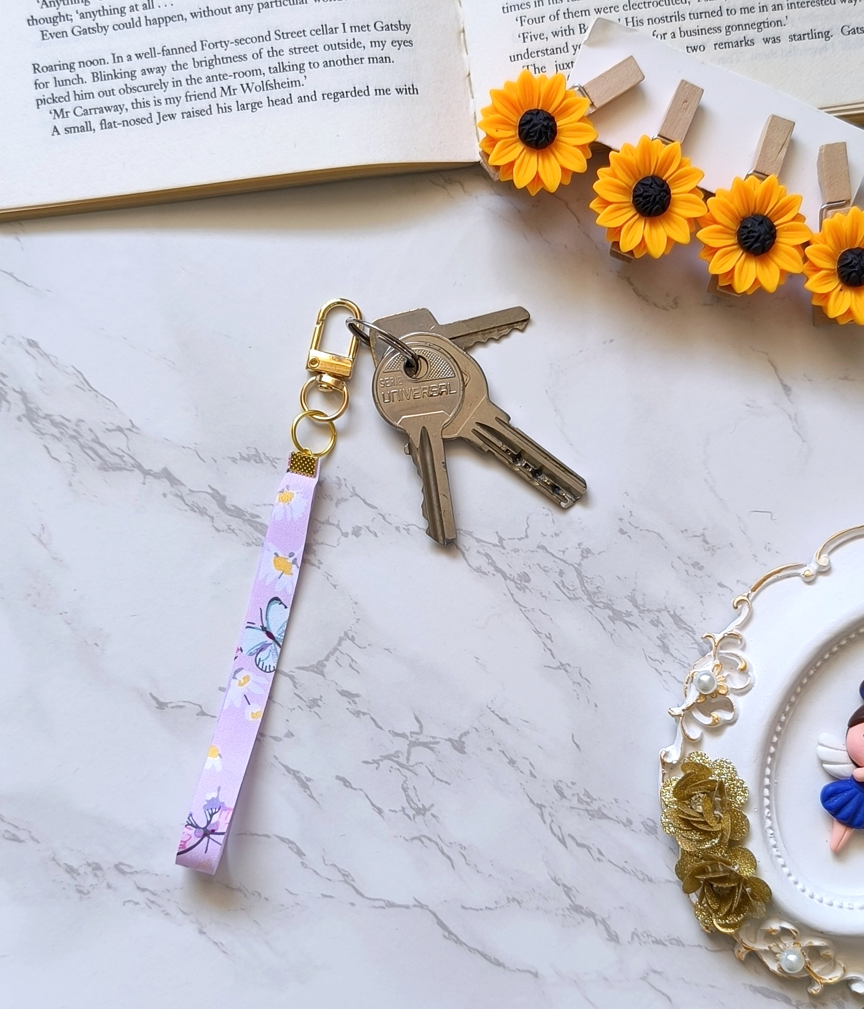 جاسوئیچی و جاکلیدی فانتزی و خاص زنانه و دخترانه ارزان