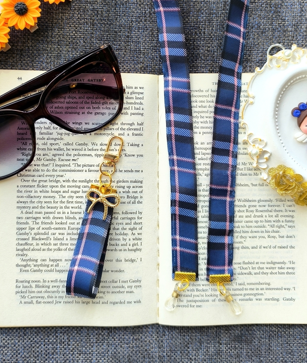 ست فانتزی بند عینک و جاسوییچی و جاکلیدی زنانه و دخترانه مناسب هدیه دادن.