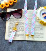 ست فانتزی بند عینک و جاسوییچی و جاکلیدی زنانه و دخترانه مناسب هدیه دادن .