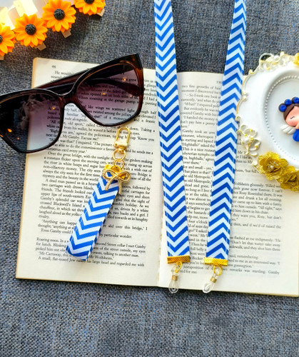 ست فانتزی بند عینک و جاسوییچی و جاکلیدی زنانه و دخترانه مناسب هدیه دادن