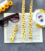 ست فانتزی بند عینک و جاسوییچی و جاکلیدی زنانه و دخترانه مناسب هدیه دادن .