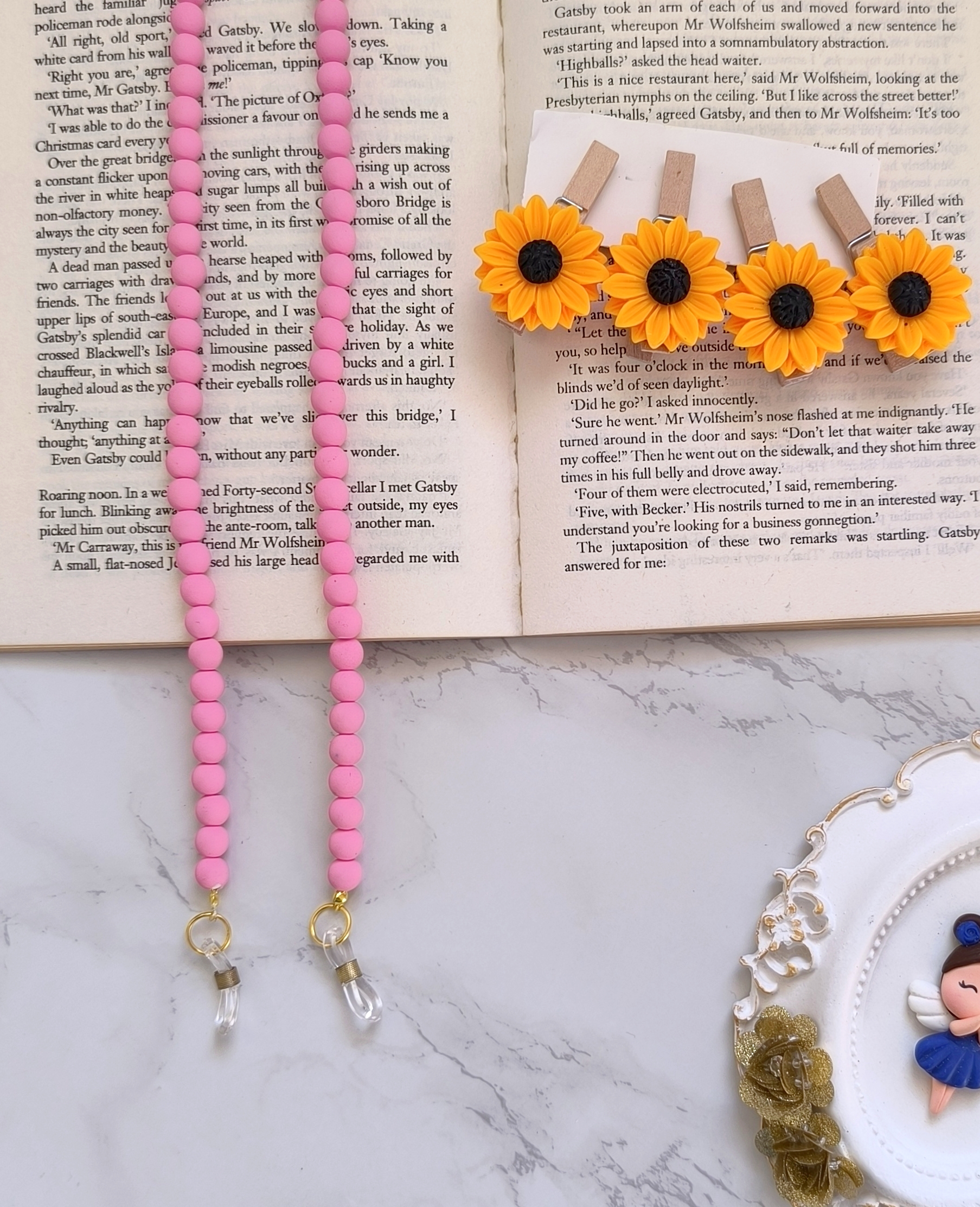 بند عینک شیک و فانتزی و خاص زنانه و دخترانه مناسب هدیه دادن ...