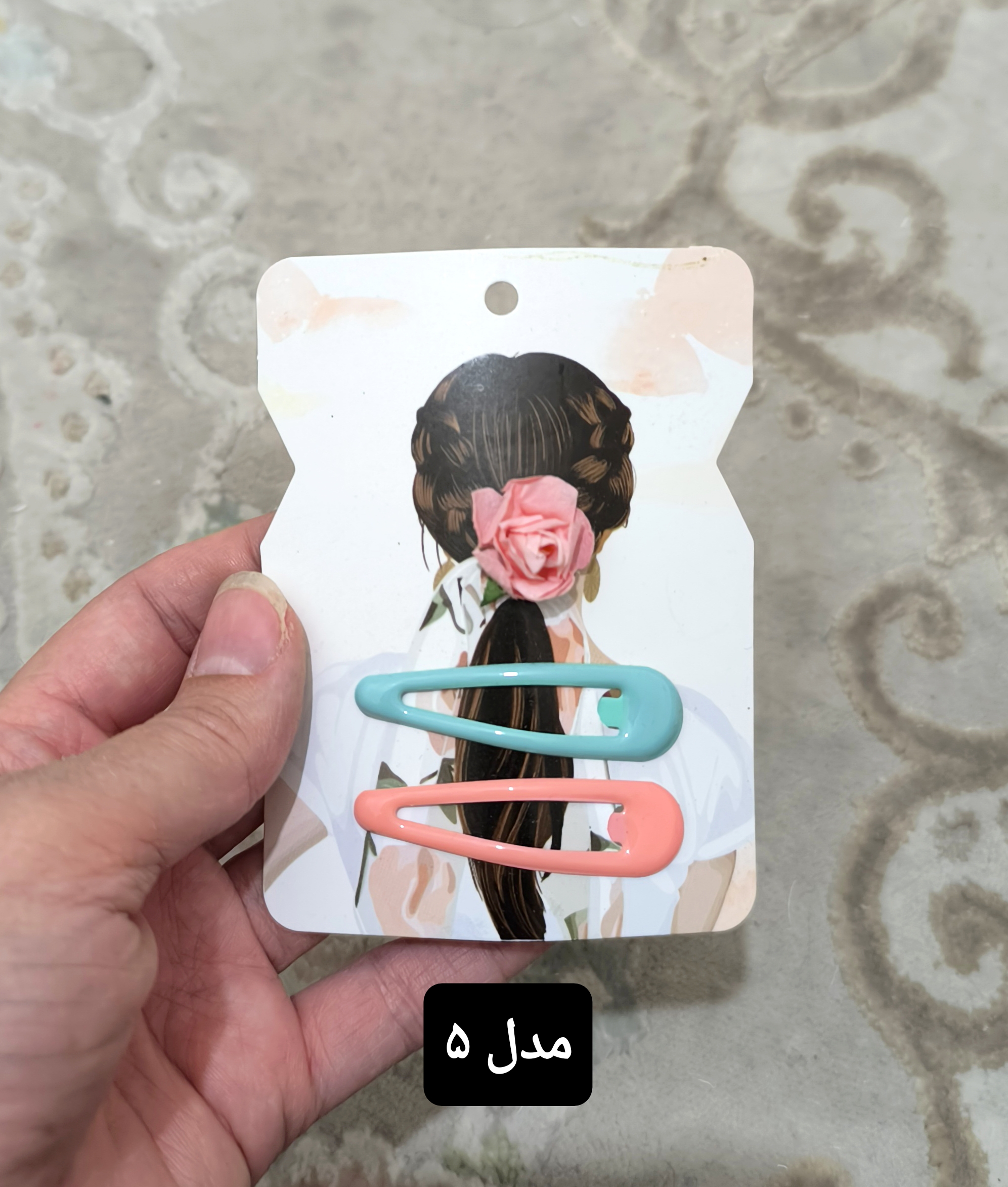 سنجاق سر تق تقی فانتزی و جذاب زنانه و دخترانه مناسب هدیه دادن...