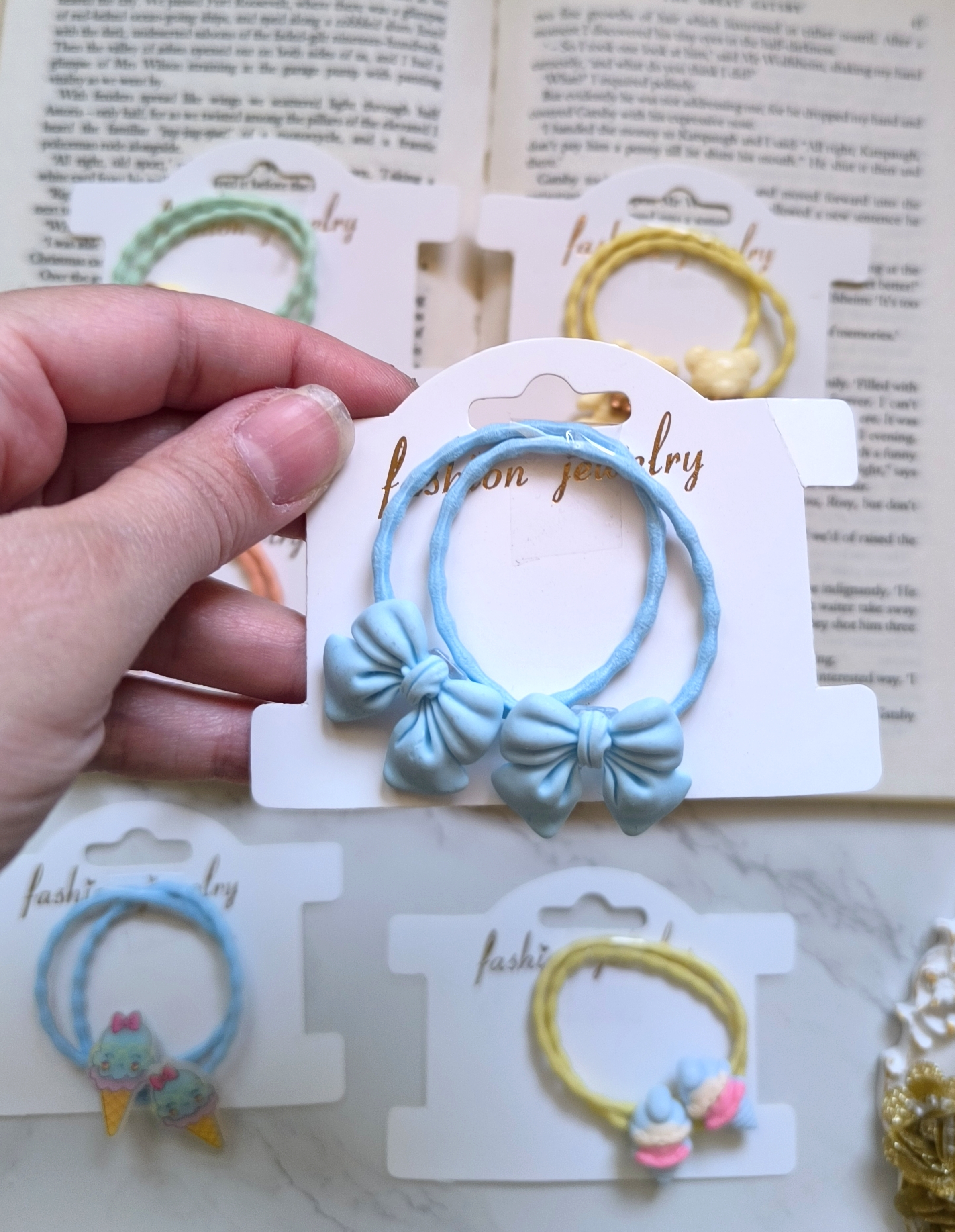 کش مو فانتزی و جذاب زنانه و دخترانه مناسب هدیه دادن....