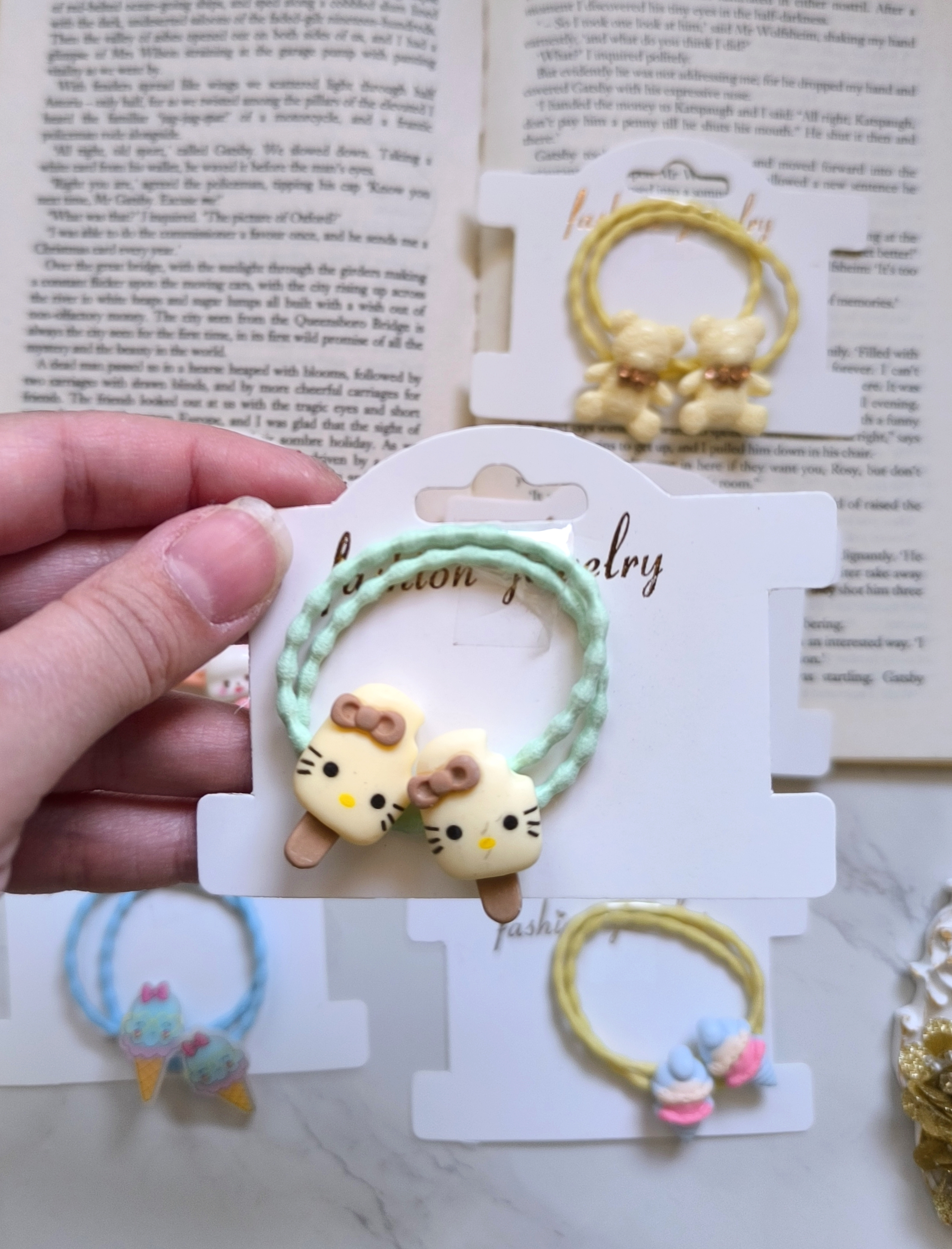 کش مو فانتزی و جذاب زنانه و دخترانه مناسب هدیه دادن .