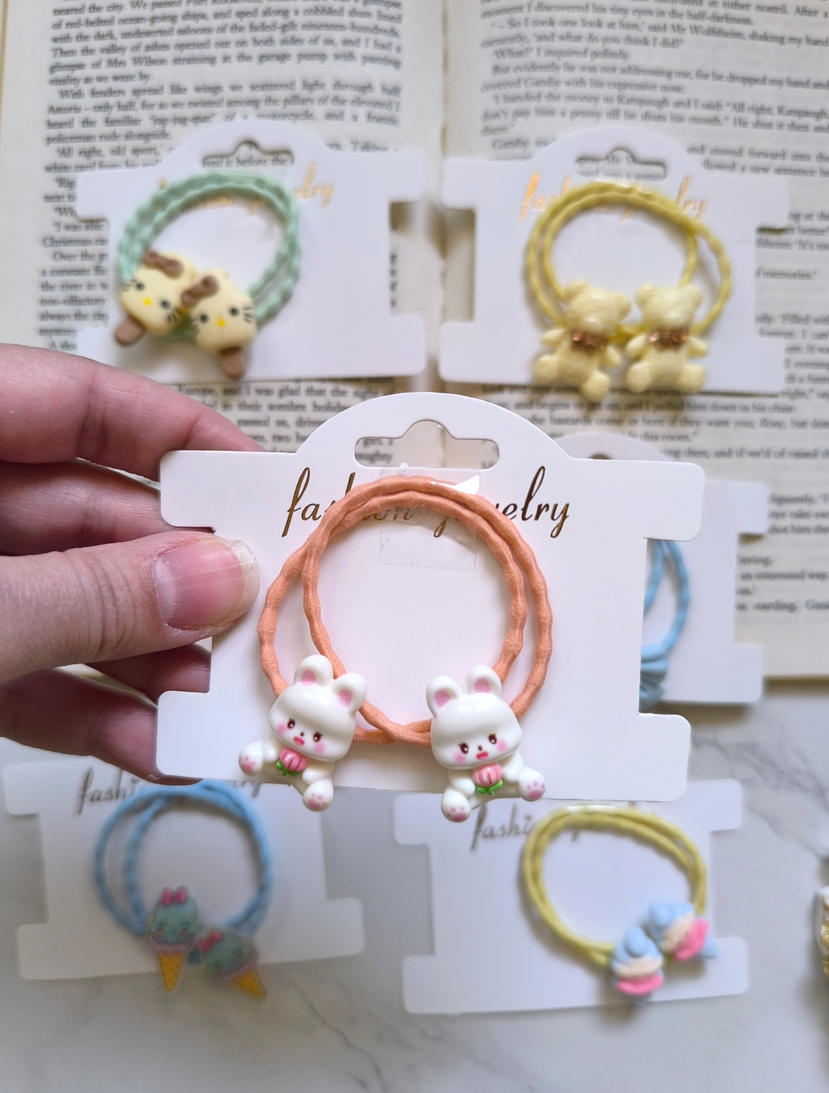 کش مو فانتزی و جذاب زنانه و دخترانه مناسب هدیه دادن..