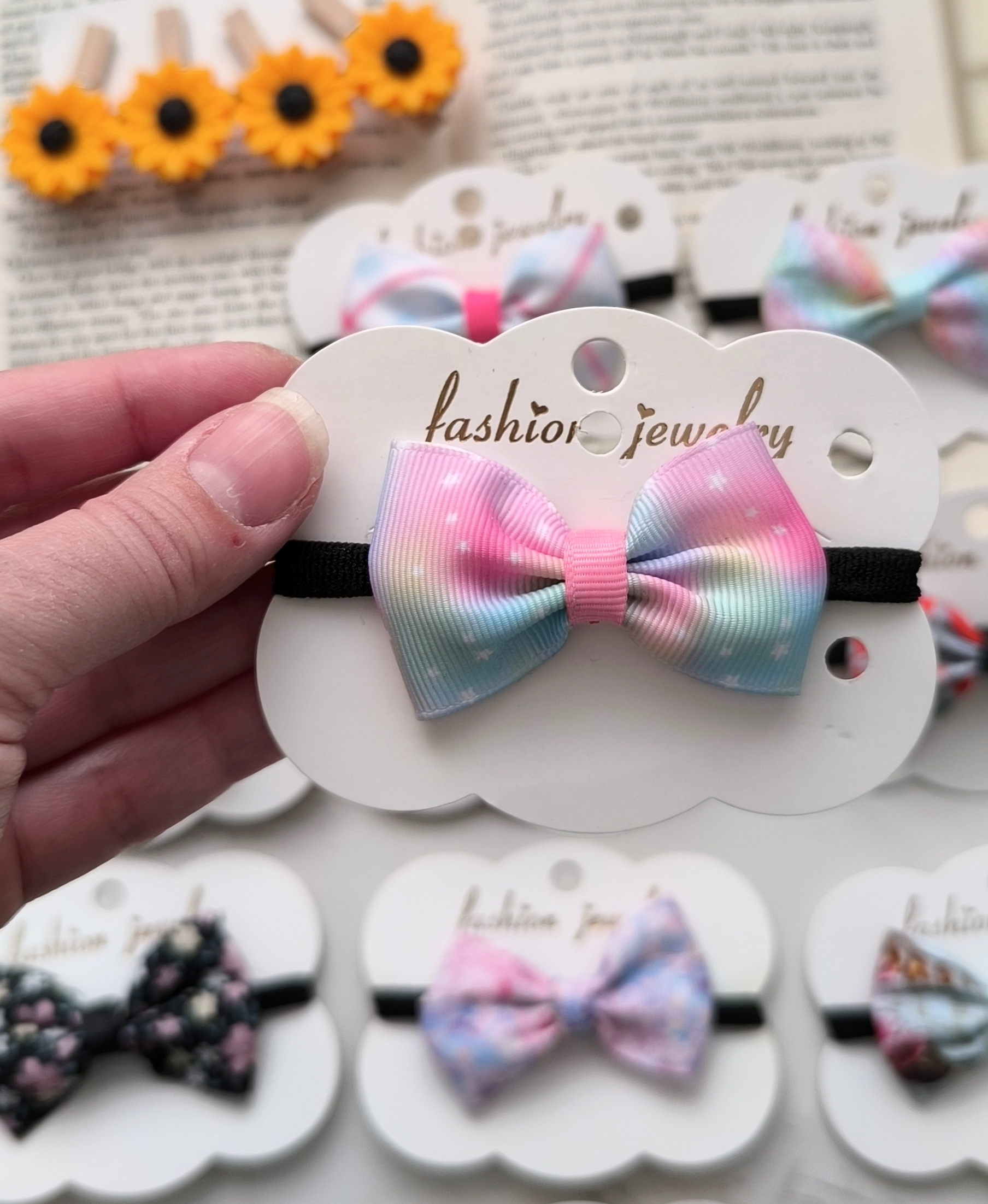 کش مو فانتزی و جذاب زنانه و دخترانه مناسب هدیه دادن...