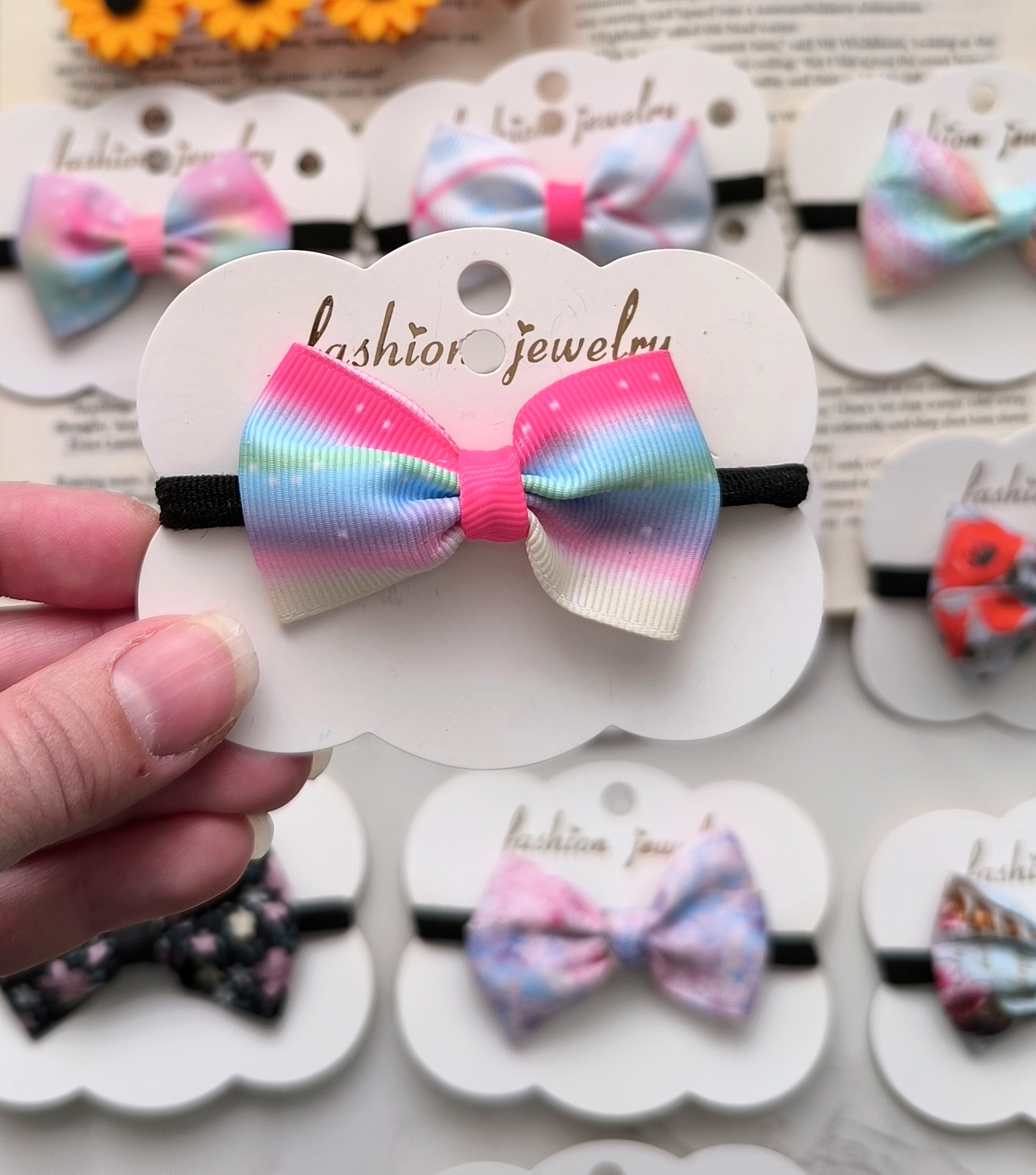 کش مو فانتزی و جذاب زنانه و دخترانه مناسب هدیه دادن..