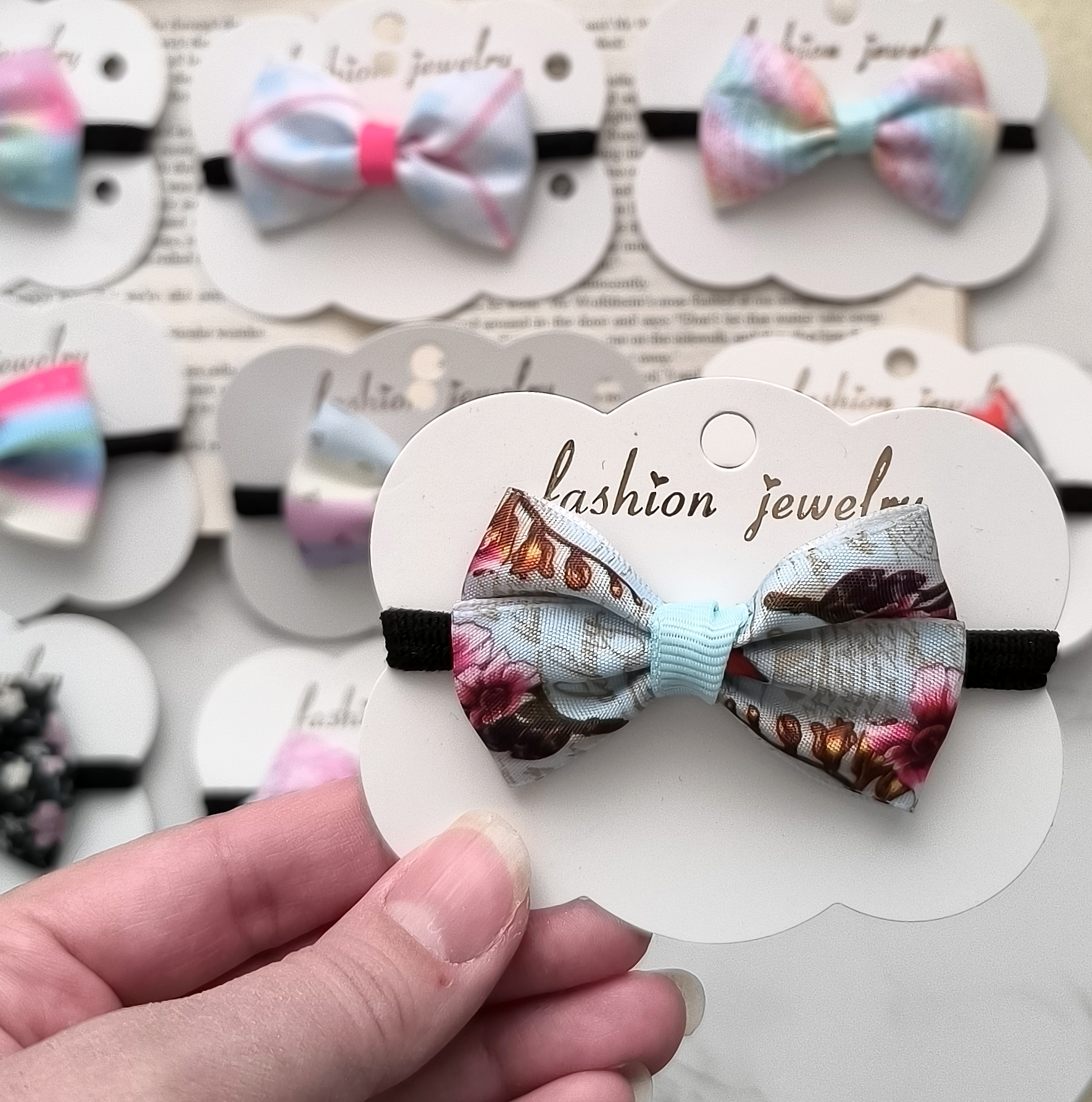 کش مو فانتزی و جذاب زنانه و دخترانه مناسب هدیه دادن .