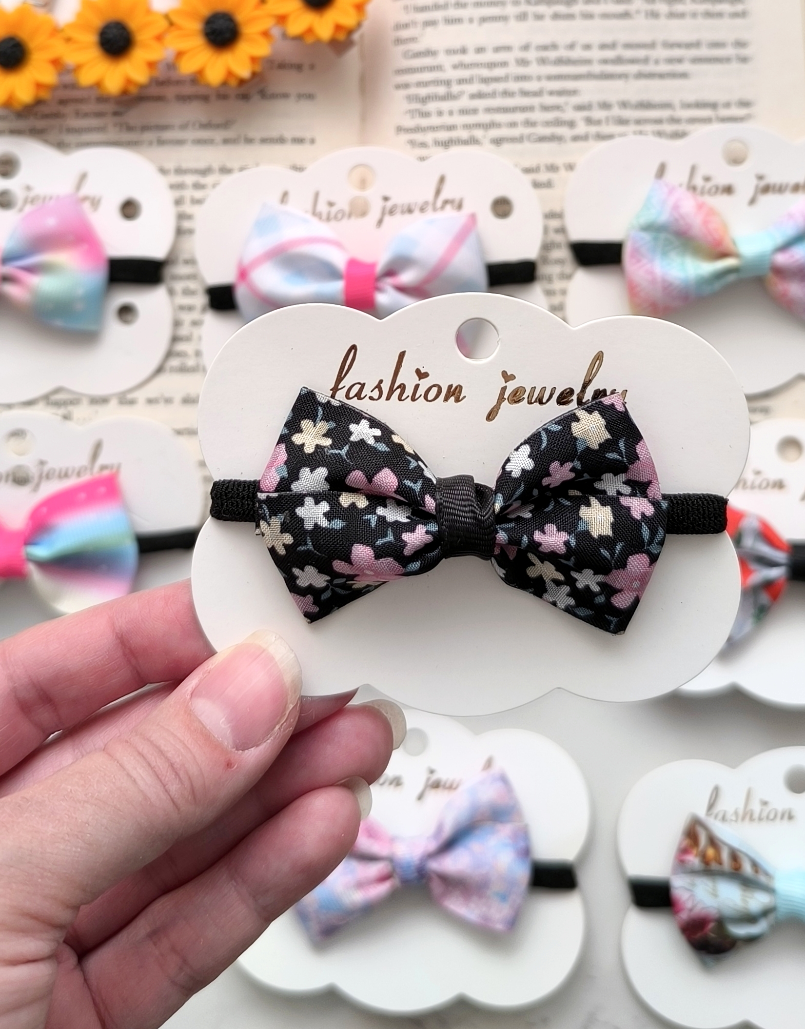 کش مو فانتزی و جذاب زنانه و دخترانه مناسب هدیه دادن ....