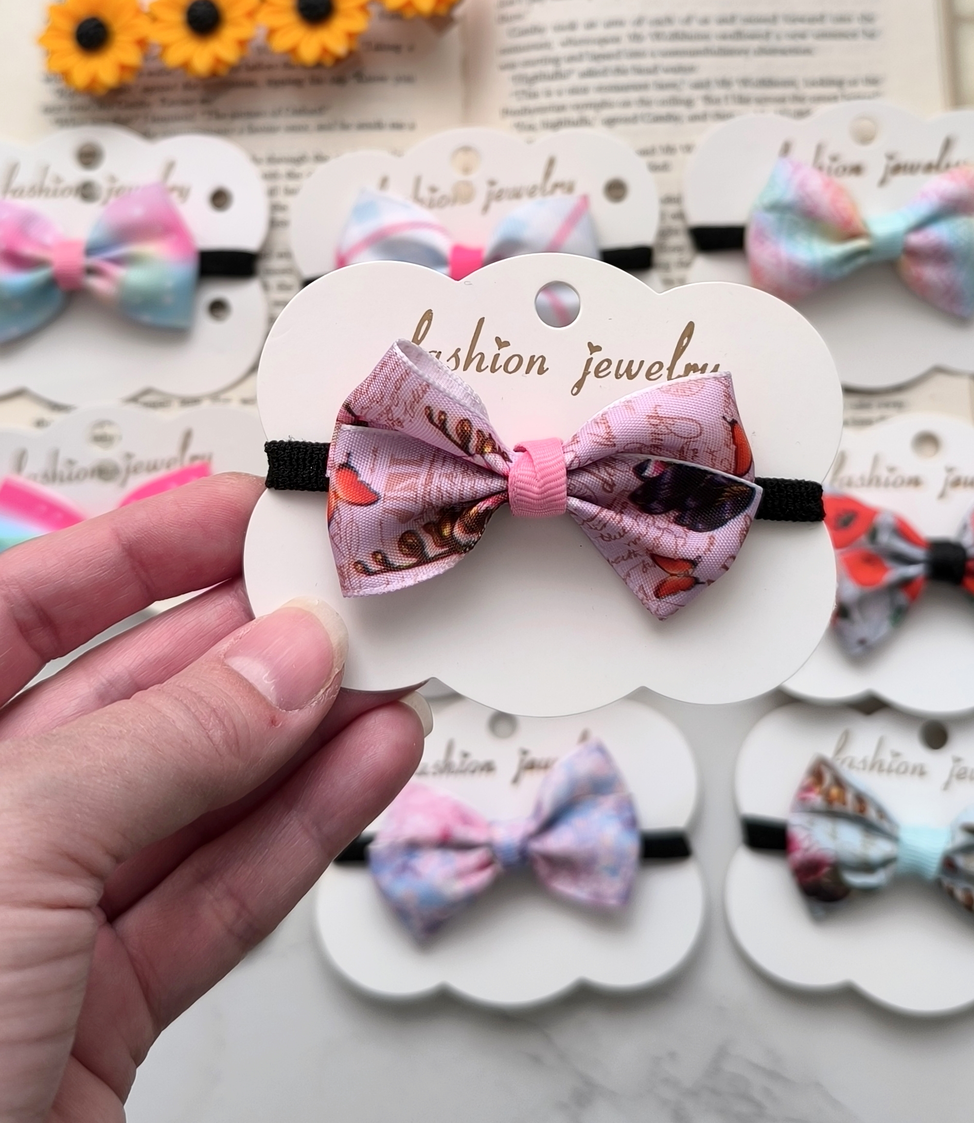 کش مو فانتزی و جذاب زنانه و دخترانه مناسب هدیه دادن . .