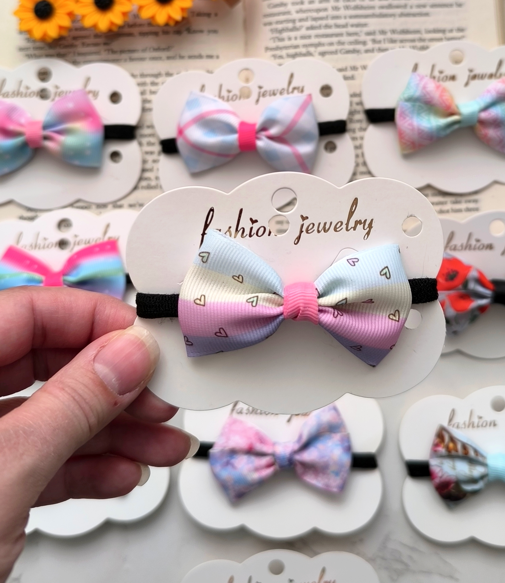 کش مو فانتزی و جذاب زنانه و دخترانه مناسب هدیه دادن ..