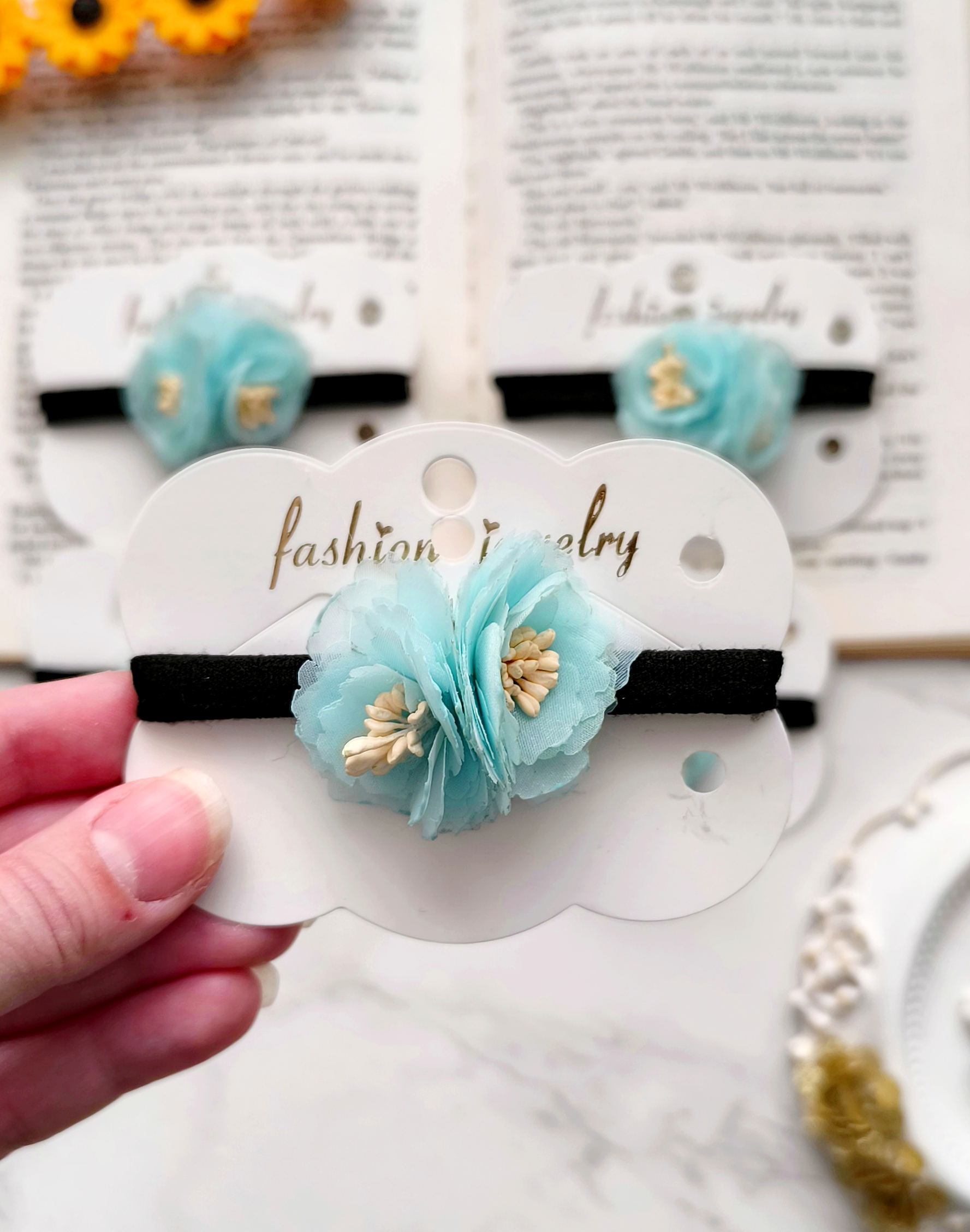 کش مو فانتزی و جذاب زنانه و دخترانه مناسب هدیه دادن.