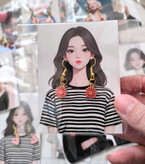 گوشواره فانتزی و جذاب زنانه و دخترانه مناسب هدیه دادن ...