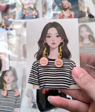 گوشواره فانتزی و جذاب زنانه و دخترانه مناسب هدیه دادن.....