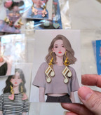 گوشواره فانتزی و جذاب زنانه و دخترانه مناسب هدیه دادن